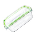 Hot selling oven safe glass lunch box with high quality